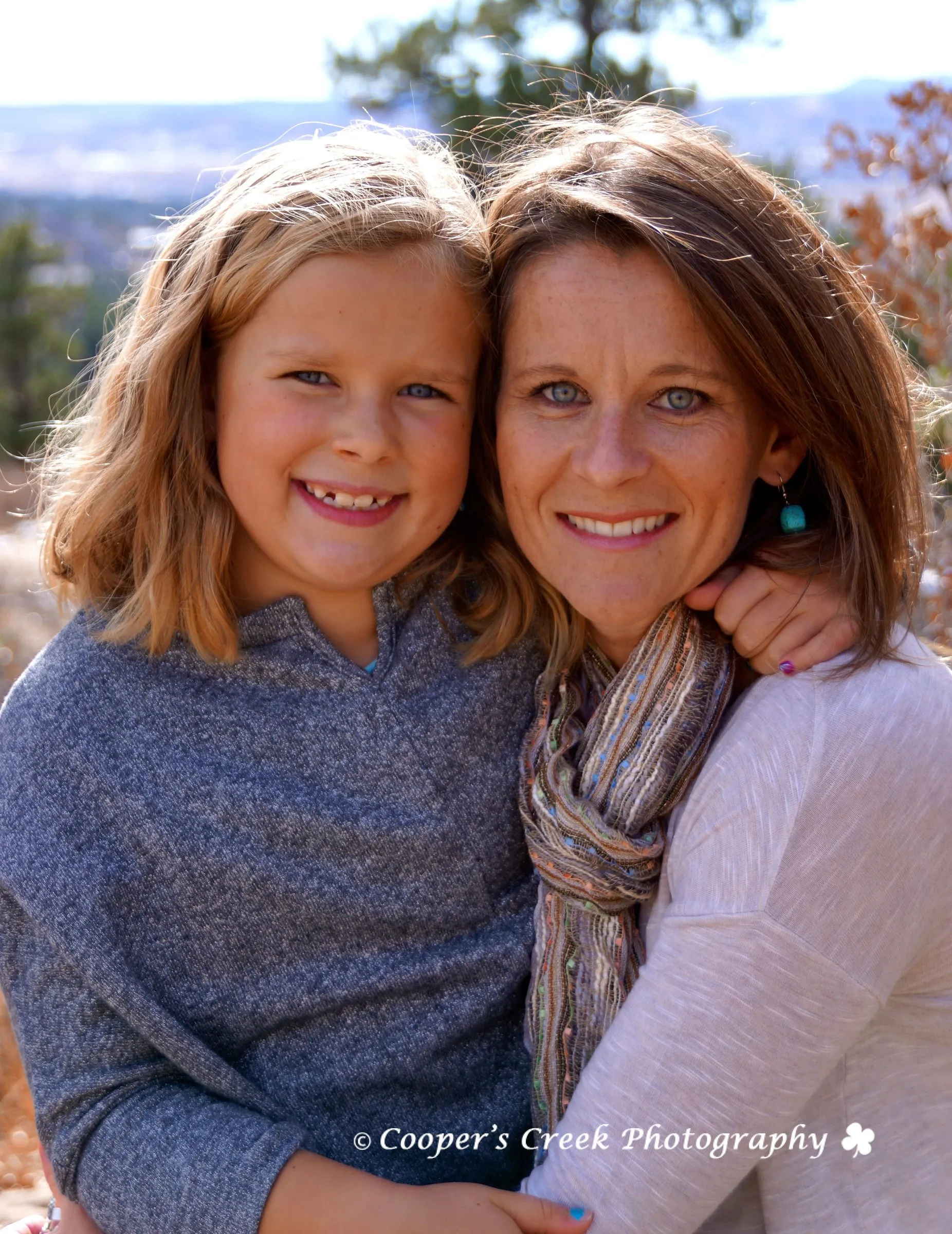 Brook Family mom and Daughter